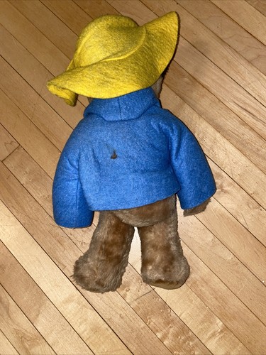 Vintage 1975 Paddington Bear Darkest Peru To London England Eden Toys 14” Plush - Picture 13 of 24