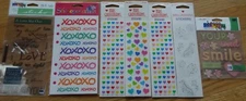 Your Sweet Smile Valentines Day Love Scrapbooking Stickers Hearts