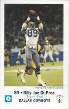 1979 Dallas Cowboys Police #89 Billy Joe DuPree - Dallas Cowboys