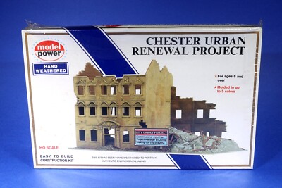 Model Power HO Scale Chester Urban Renewal Project Building Kit #420