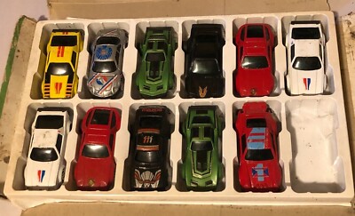 Vintage Near Full Master Pack x11 Summer Leaping Sport Die-Cast Metal Cars *NEW*