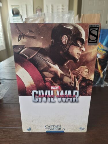 Hot Toys Marvel Captain America Civil War 12 in Action Figur - EXKLUSIV - Bild 1 von 7