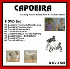 CAPOEIRA 8 DVD Set w/ Nilson Reis and Joselito Santos Brazil fundamentals dance
