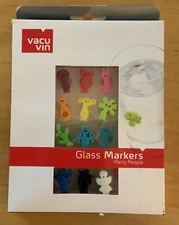 Drink Glass Markers - Party People Vacuvin