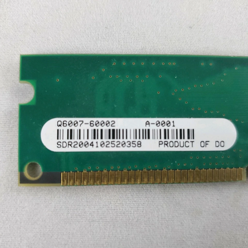 HP Q6007-60002 / Q6007AX DDR 100 Pin SDRAM 48MB Memory for LaserJet 2400 Printer - Image 2 of 4
