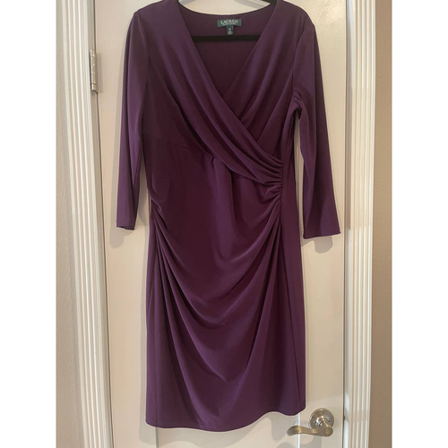 purple dress size 10