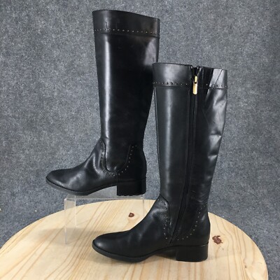 Circa Joan & David Boots Womens 6 M Talaro Tall Riding Black