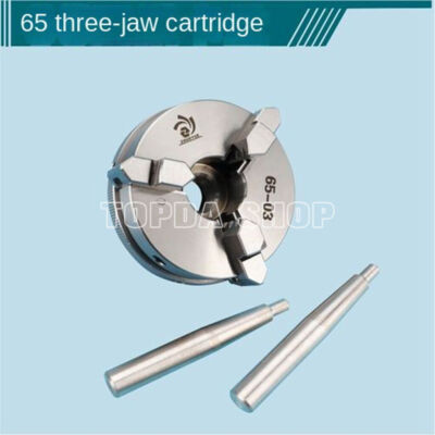 Hand tight 65 three-jaw chuck, woodworking beading machine chuck #F7