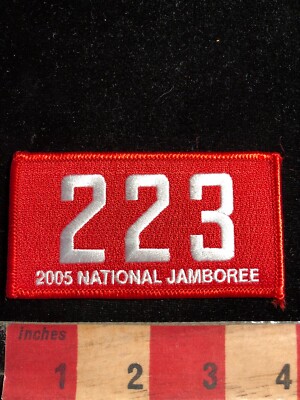 2005 Troop 223 NATIONAL SCOUT JAMBOREE Boy Scouts Patch 85N4