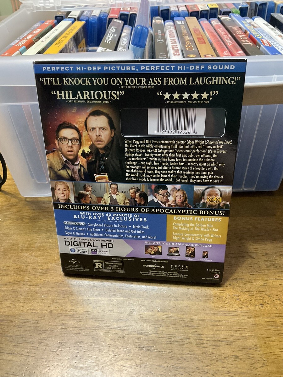 The World's End (Blu-ray & DVD, 2-Disc Set w/ Slipcover