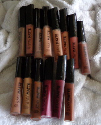 New Rimmel Stay Matte Liquid Lip Color 0.21fl oz/6.5ml Choose Your Shade