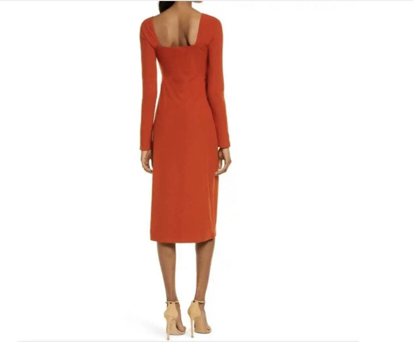 georgia midi dress navy lower impact Georgia Midi Dress Navy Lower Impact