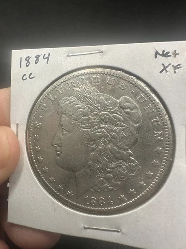 1884 CC Morgan Silver Dollar - Key Date XF