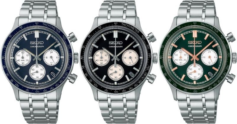 SEIKO SELECTION SBTR053 055 057 S Series Chronograph Quartz Men's