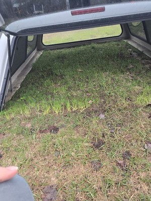 Truck Cap Came Off A F350 Truck