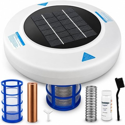 Solar Pool Water Care System for Above Ground & Inground Pools Up to 45,000