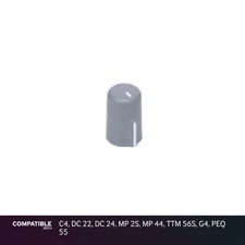 Rane Gray Flexi-Fit Knob for C4, DC 22, DC 24...