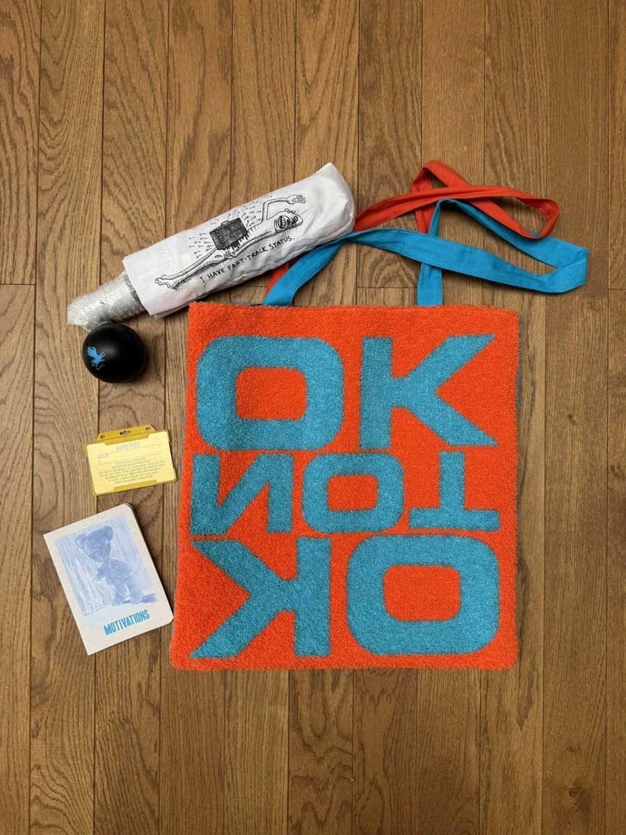 Radiohead VIP Tote Bag And Merch From the UK Tour 2025 | eBay