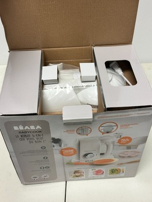 Beaba Parowar + Blender BABYCOOK White Silver *For European Use* NEW