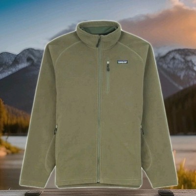 Patagonia Windproof Polartec Fleece Jacket Windbloc Mens 2XL XXL Ski Baselayer