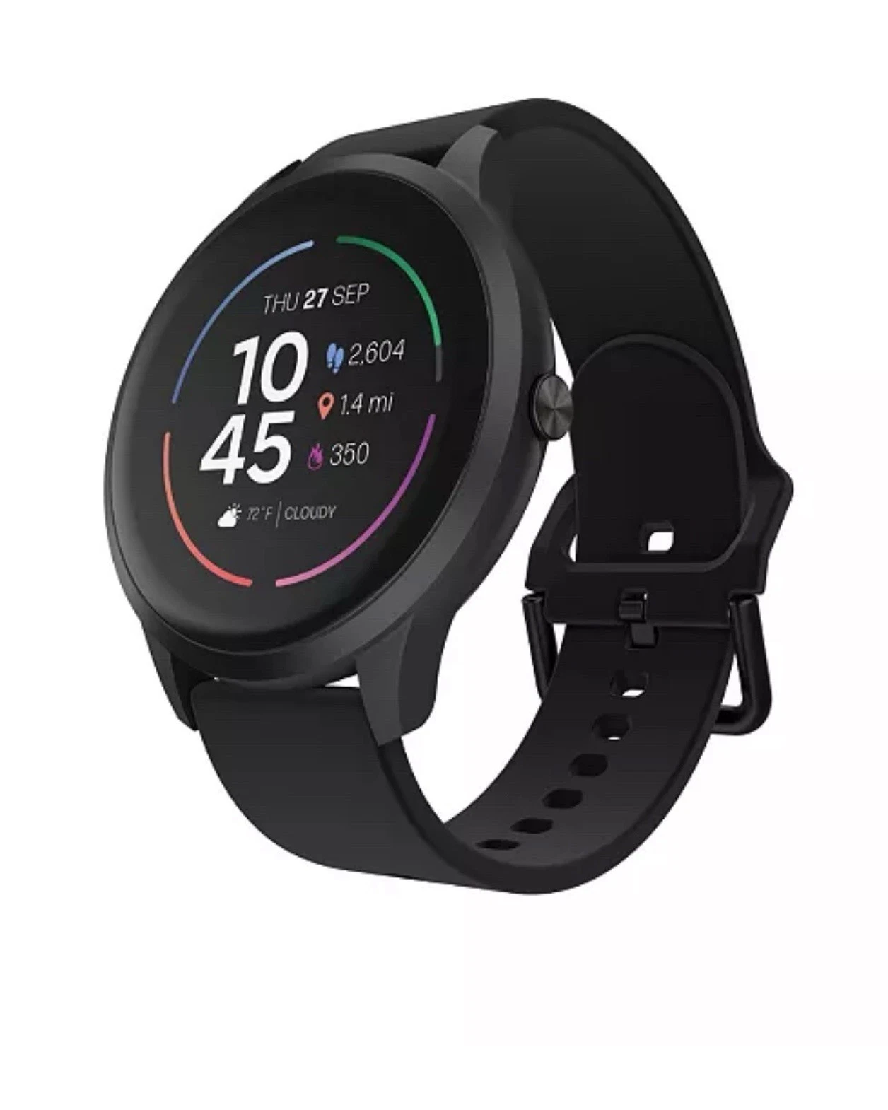 iTouch Sport 4 Smartwatch Fitness Tracker - Black with Black Strap