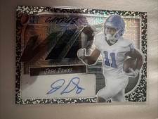 2023 Pro Set Metal Campus VIP Josh Downs Auto 17/20 North Carolina Tar Heels