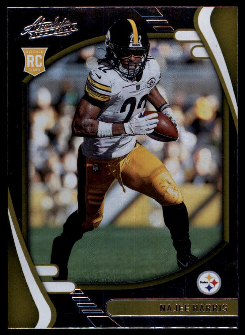 Najee Harris Rookie 2021 Panini Absolute Retail #111 Pittsburgh Steelers