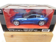 NEW AMT 1/25 SCALE 2014 CORVETTE BLUE COUPE PROMO MODEL ERTL
