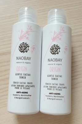 2x Naobay Origin gentle facial toner je 125ml