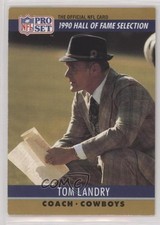 1990 Pro Set Hall of Fame Selection Tom Landry #28 HOF 0t6c
