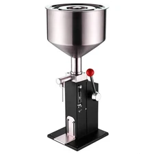 50ml Manual Precise Scale Filling Machine Liquid Paste Bottle Filler Shampoo Oil