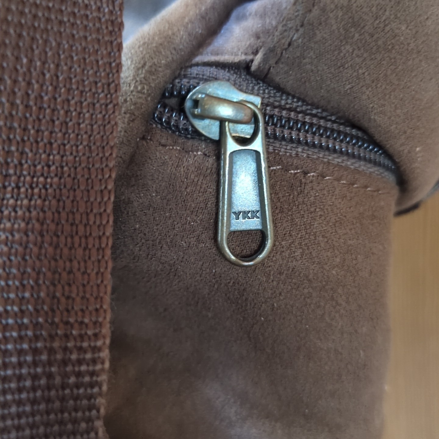 Ameri Bag LL Bean Brown Suede Sling Cross Bag Sho… - image 13