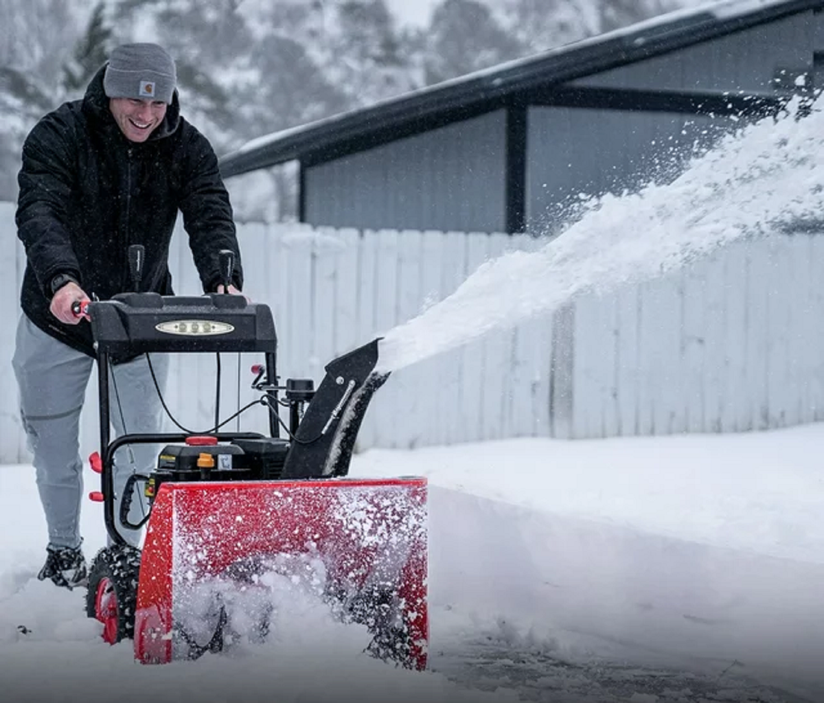 PowerSmart DB7109A 24 in. Two-Stage, Electric Start Gas Snow