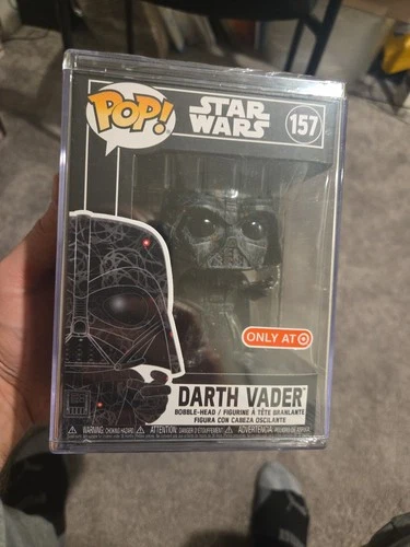 Funko Pop Star Wars Futura Darth Vader #157 Target Exclusive Hard Case