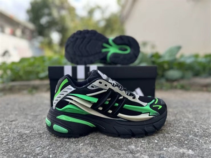 PW ADISTAR JELLYFISH ホワイト/グリーン/ブラック Pharrell x VIRGINIA x adidas Adistar Jellyfish Black Green Men's