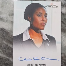 Rittenhouse Marvel Agents of S.H.I.E.L.D. Christine Adams Agent Weaver Autograph