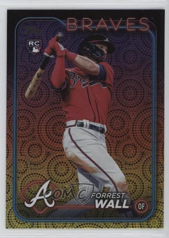 2024 Topps Series 2 Holiday Forrest Wall #391 16kt