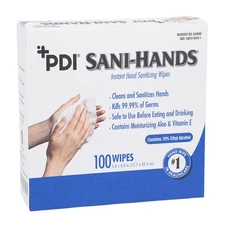 Sani-Hands (D43600) Instant Hand Sanitizing Wipes - 2 Pack
