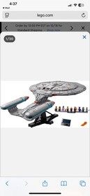LEGO 10356 Star Trek U.S.S. Enterprise NCC-1701-D Brand New Sealed In Hand
