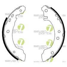 Bremsbackensatz 7 Seven Parts SVG10546 für Hinterachse