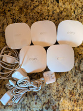 eero Dual-Band Mesh Wi-Fi System 5-Pack White J010001 READ DESCRITPION 