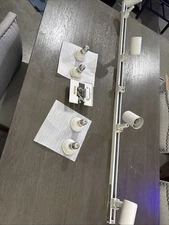 Track Lighting Fixture(4 LED Bulbs included)