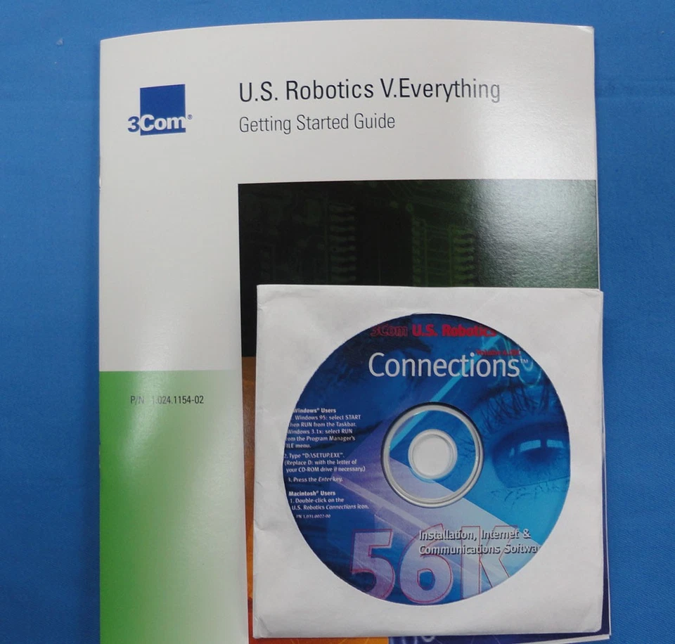 3Com Courier V.Everything 56K Analogue Corporate Modem Internal Serial Desktop - Image 4 of 4