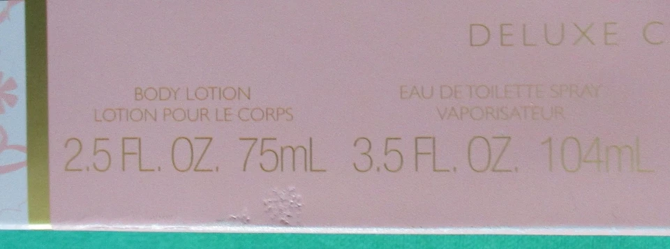 Chantilly Dana 5 件套身体乳液和洗涤淡香水除尘粉紧凑型 — 第 4/4 张图片