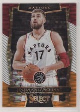 2016-17 Panini Select Concourse Tri-Color Prizm Jonas Valanciunas #100 0i21