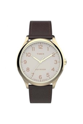 Timex Herren Leicht Reader Indiglo Uhr TW2V28100 40mm Wasserdicht