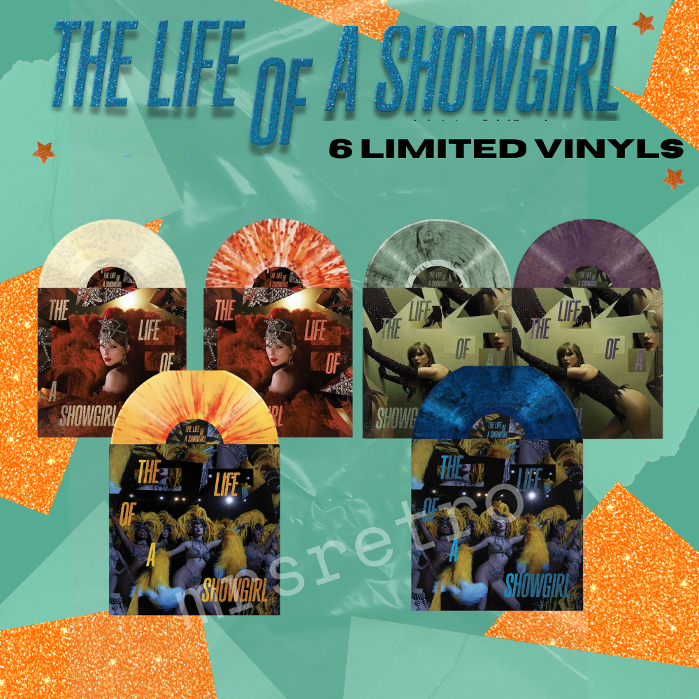 The Life of a Showgirl Deluxe Bundle 6 Vinyl + 4 CDs + Signed CD