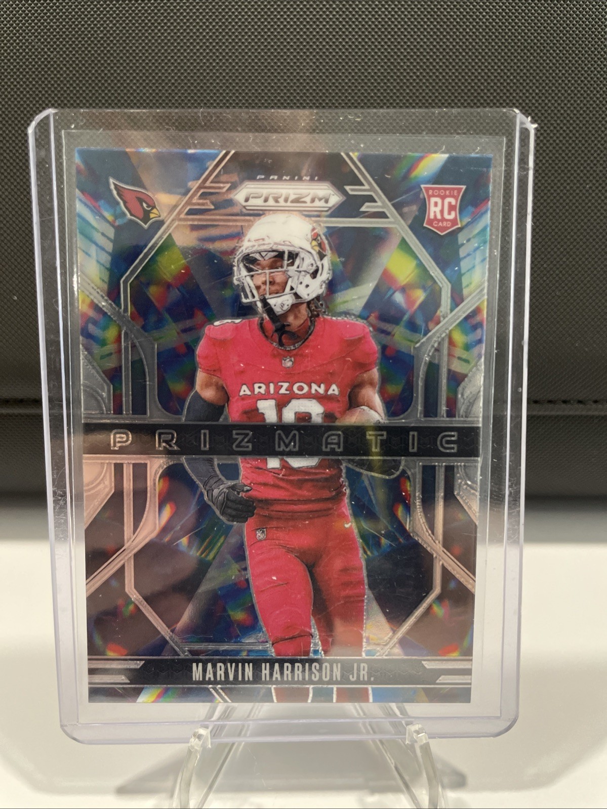 2024 Panini Prizmatic Marvin Harrison Jr. #12 Silver Prizm RC Rookie
