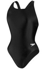 Speedo Kid's Girl Swimsuit One Piece Prolt Super Pro Solid Black