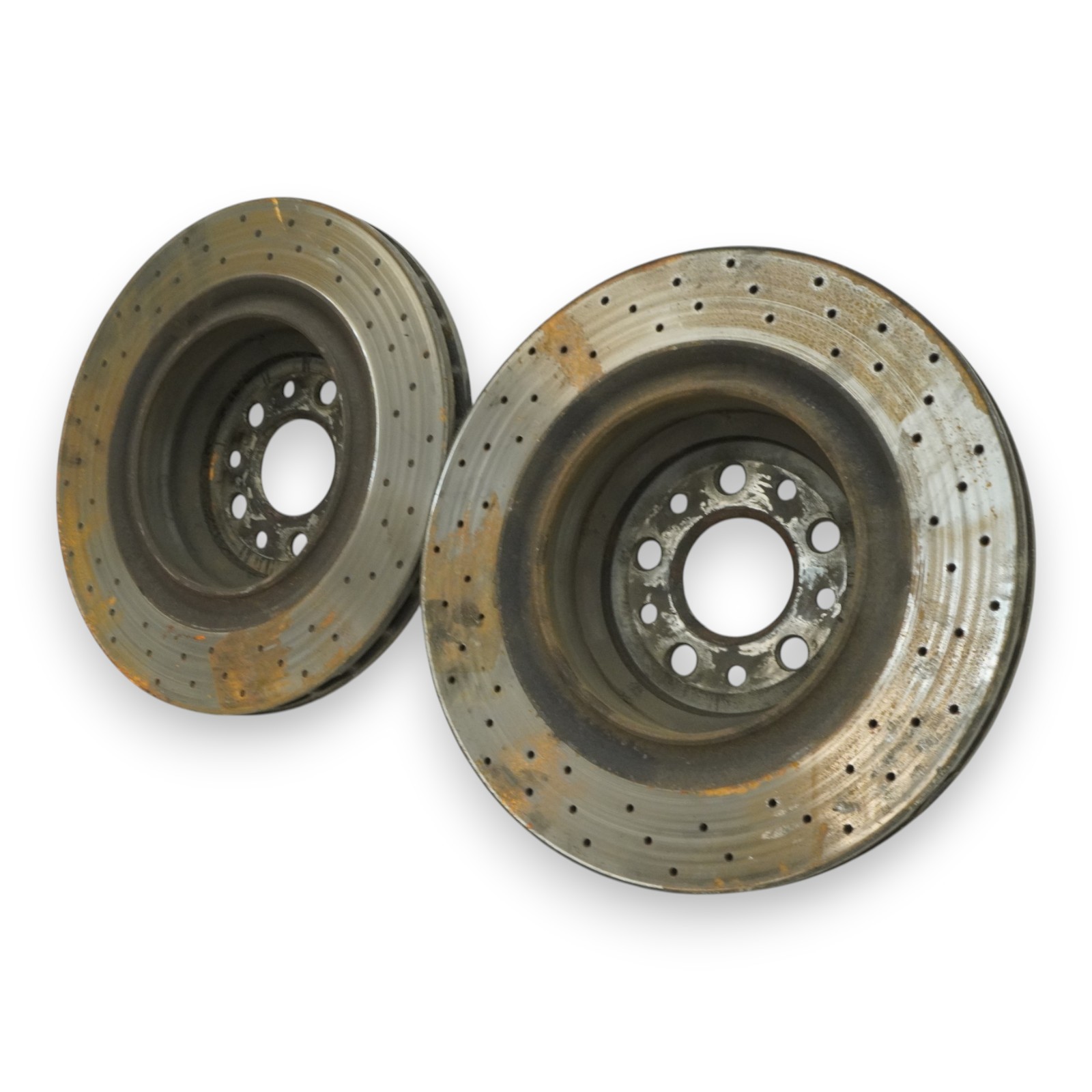 2014-2017 Maserati Quattroporte M156 Rotor Disc Drilled Rear Lh Rh Side OEM